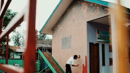 peindre un mur technique résultat parfait